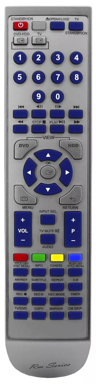 RM Series Remote Control fits SAMSUNG DVDHR735/XST DVDHR735/XTL DVDHR735AND