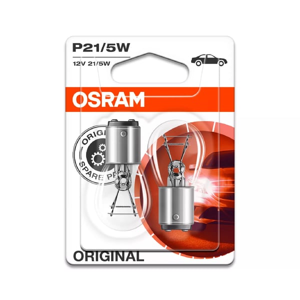 2x Mazda 323S MK6 Genuine Osram Original Tail Light Bulbs