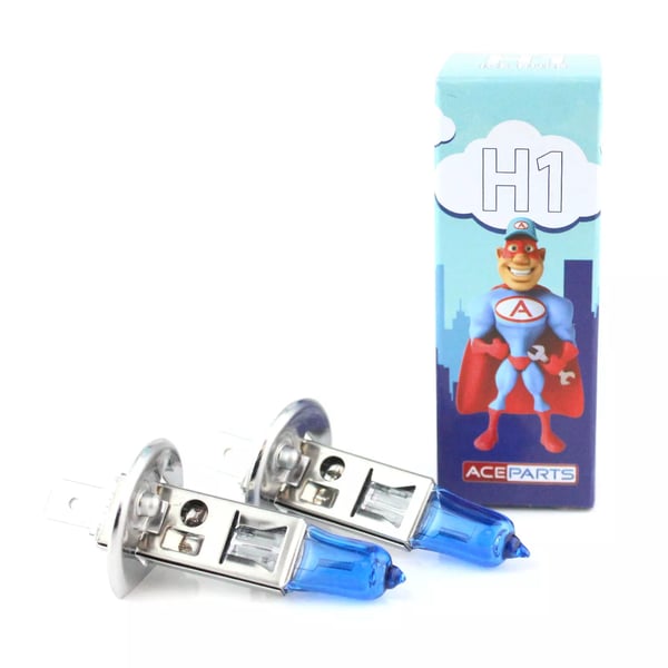 Audi A6 C5 55w ICE Blue Xenon HID Low Dip Beam Headlight Headlamp Bulbs Pair