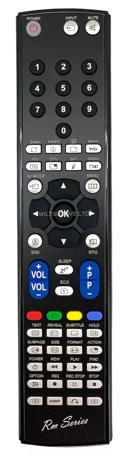 RM Series Remote Control fits SHARP LC-46LU705S LC46LX700E LC-46LX700E