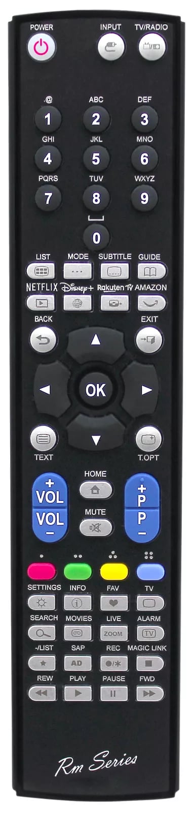 RM Series Remote Control fits LG 43UP75009LF 43UP76709LB 43UP7670PUC 43UP8000PUR