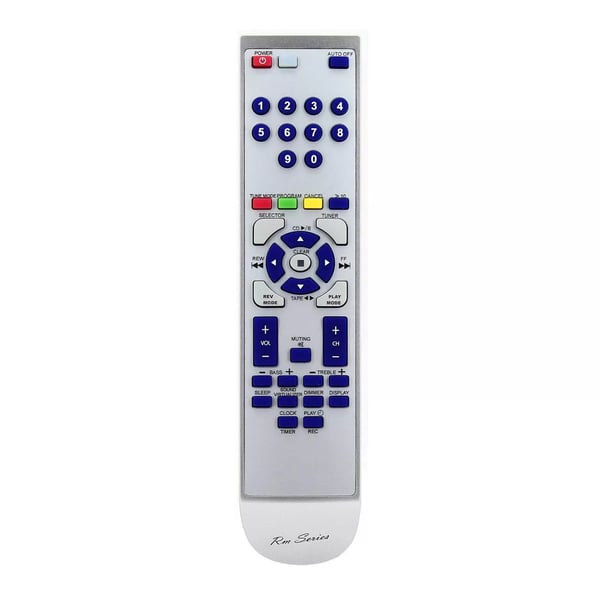 RM Series Remote Control fits PANASONIC SA-PM25GCS-S SA-PM25GD-S SA-PM25GK-S