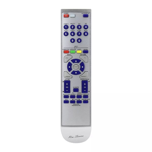 RM Series Remote Control fits PANASONIC PT-LB90U PTLW80NTE PT-LW80NTE PTLW80NTEA