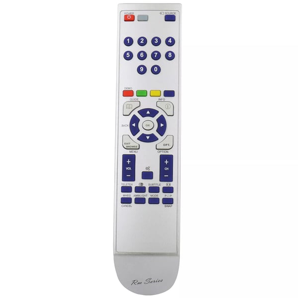 RM Series Remote Control fits PHILIPS 42PES0001D/10 42PES0001D10 42PES0001H/10