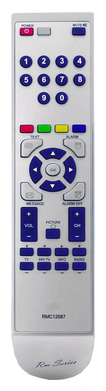 RM Series Remote Control fits PHILIPS 17HT3402/00Z 17HT3402/01Z 17HT3402/27V