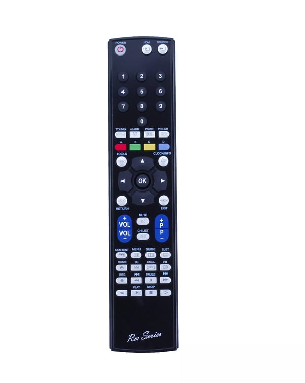 RM Series Remote Control fits SAMSUNG HG32ED690DBXEN HG32EE460SK HG32EE470FKXEN