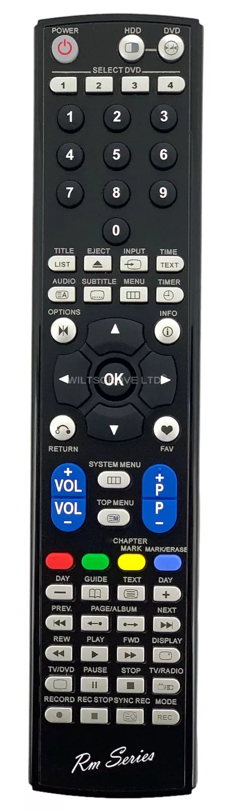 RM Series Remote Control fits SONY RDRHXD1065 RDR-HXD1065 RDRHXD560 RDR-HXD560