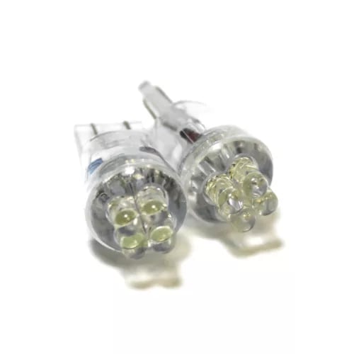Toyota Celica TA60 White 4-LED Xenon ICE Side Light Beam Bulbs Pair Upgrade