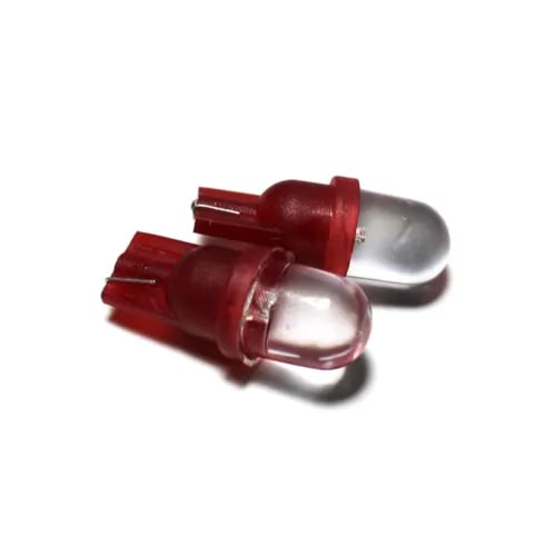 Mercedes M-Class W163 Red LED 'Trade' Wide Angle Side Light Beam Bulbs Pair