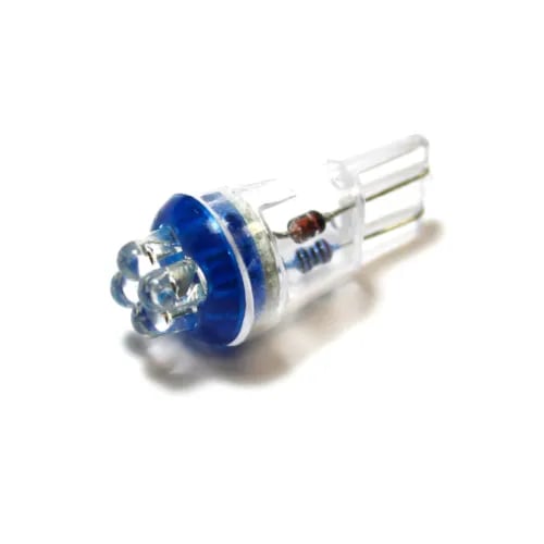 VW Passat 3B6 501 W5W Blue Interior Glove Box Bulb LED High Power Light Upgrade