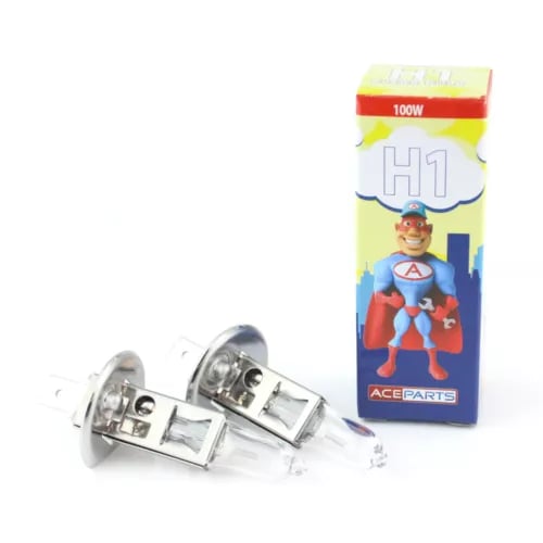 For BMW 3 Series E30 100w Clear Xenon Low Dip Beam Headlight Bulbs Pair