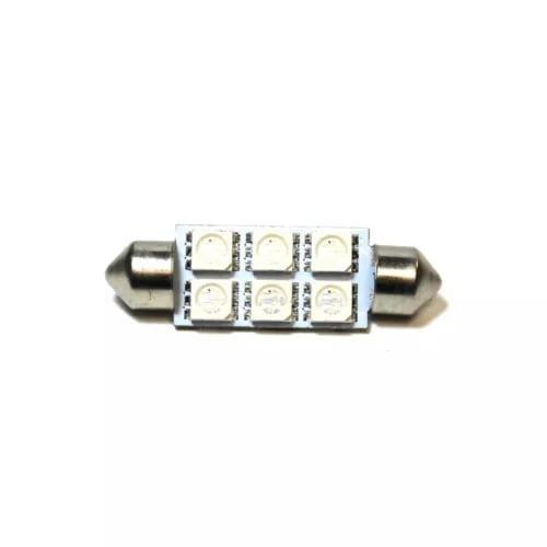 Mazda Xedos 9 264 42mm Rainbow Interior Courtesy Bulb LED 6-SMD Light Upgrade