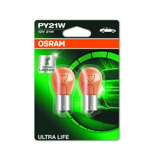 2x Mercedes M-Class W164 Genuine Osram Ultra Life Front Indicator Light Bulbs