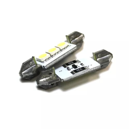 2x For BMW 6 Series E64 Bright Xenon White 3SMD LED Canbus Number Plate Bulbs 2x For BMW 6 Series E64 Bright Xenon White 3SMD LED Canbus Number Plate Bulbs