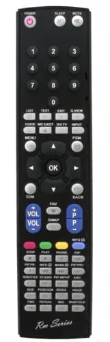 RM Series Remote Control fits LG 42MP1MA-ZA 42MP1M-ZA 42MP3MV 42MP3MVA