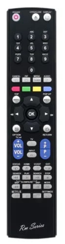 RM Series Remote Control fits PANASONIC DMPBDT370EG DMP-BDT370EG DMPBDT370GN
