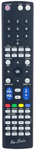 RM Series Remote Control fits PANASONIC EUR7651050 EUR7651050A EUR7651060