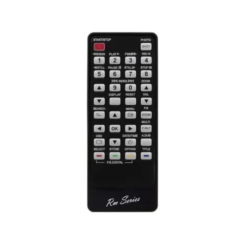 RM Series Remote Control fits PANASONIC NV-MX5B NVMX5EG NV-MX5EG NVMX7B NV-MX7B