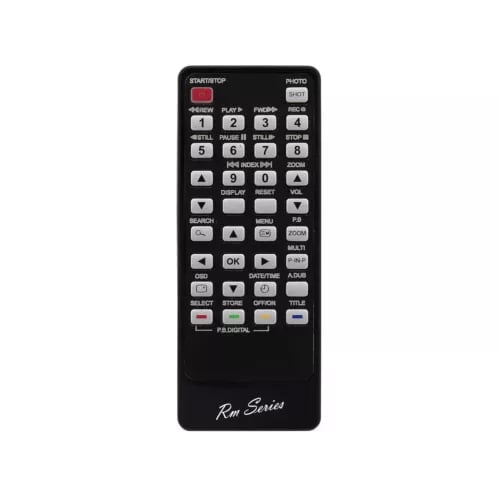 RM Series Remote Control fits PANASONIC PV-GS320P-S PVGS33 PVGS33PS PV-GS33P-S