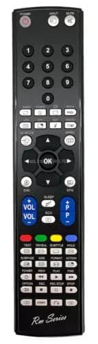 RM Series Remote Control Compatible with SHARP LC-52XL1RU LC52XL2E LC-52XL2E