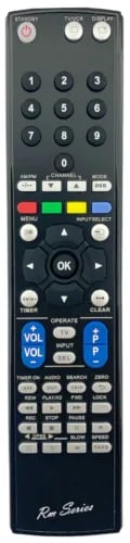 RM Series Remote Control fits SHARP VCM23LM VCM241GM VCM24HM VCM24LM VCM300SM