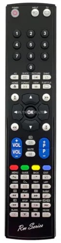 RM Series Remote Control fits TOSHIBA 32L4363DG 32L4363DN 32L6351DG 32L6353