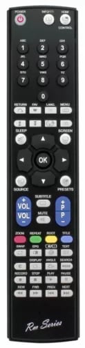 RM Series Remote Control fits TOSHIBA 40L1400DG 40L1433DG 48H1433DB 48L1433