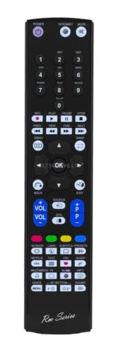 RM Series Remote Control fits JVC LT-32VH53J LT39C740 LT-39C740 LT-39C740A