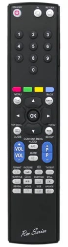 RM Series Remote Control fits TOSHIBA 37X3000P 37X3000PR 37X3030D 37X3030DB