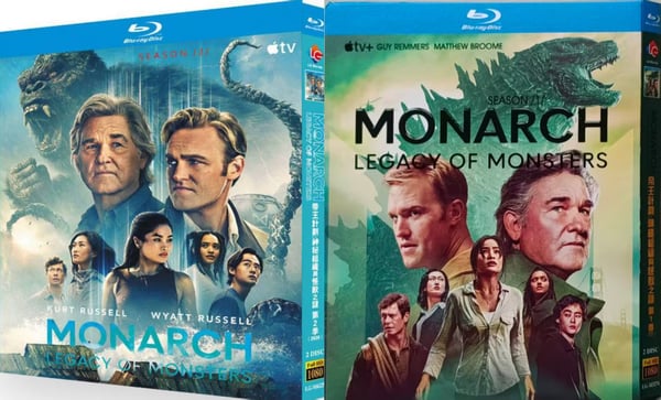 Monarch: Legacy of Monsters Sæson 1-2 (2023-2026) Blu-ray Boks