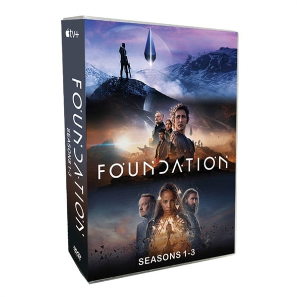 Foundation Säsong 1-3 – Komplett DVD Boxset (9 skivor)