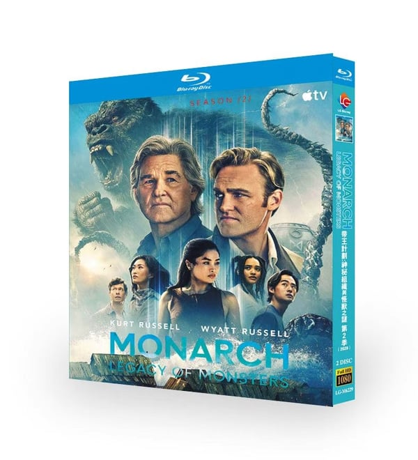 Monarch Legacy of Monsters Kausi 2 (2026) Blu-ray (2 levyä)