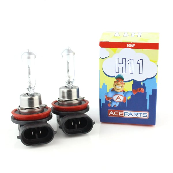 Fits Mini Cooper S R53 100w Clear Halogen Xenon HID Front Fog Light Bulbs Pair