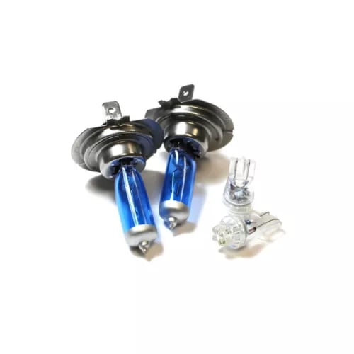 Mercedes CLS C219 H7 501 100w Super White Xenon HID Low/LED Side Light Bulbs Set Mercedes CLS C219 H7 501 100w Super White Xenon HID Low/LED Side Light Bulbs Set