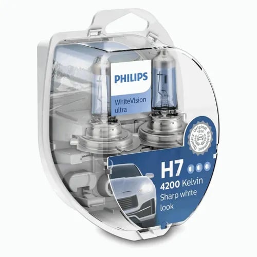 For BMW X2 F39 Genuine Philips H7 WhiteVision Ultra Low Beam Headlight Bulbs
