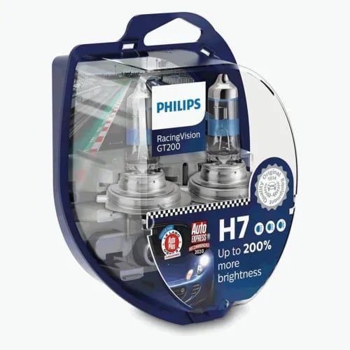 For BMW 2 Series Active Tourer F45 Philips Racingvision GT200 Low Beam Bulbs