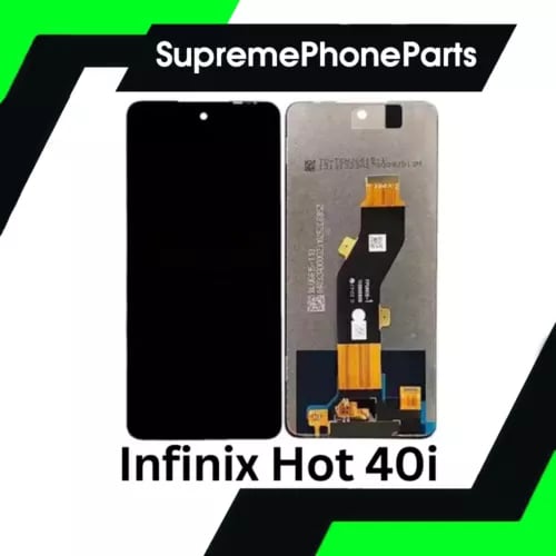 For Infinix Hot 40i Replacement LCD Display Touch Screen Digitizer Assembly -