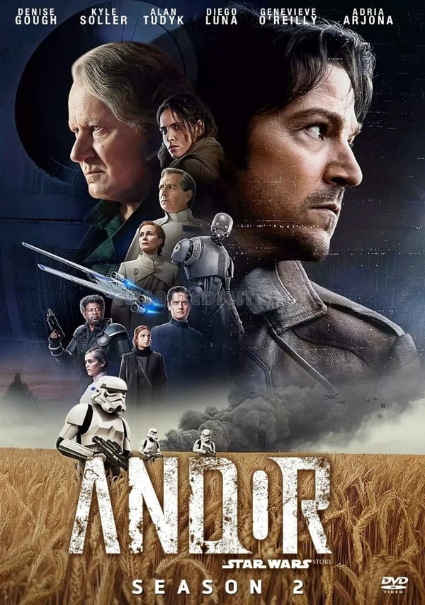 Star Wars: Andor TV-sarja Kausi 2 DVD