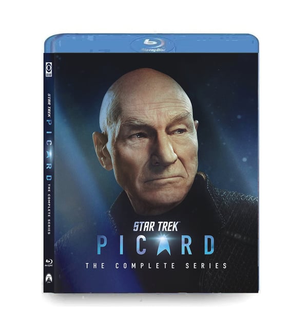 Star Trek Picard Season 1-3 Sci Fi Series 10 Disc Blu Ray Brand New Sealed