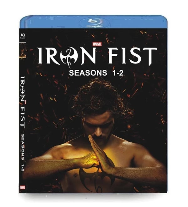 Marvel's Iron Fist Season 1-2 Blu Ray Brand New Sealed