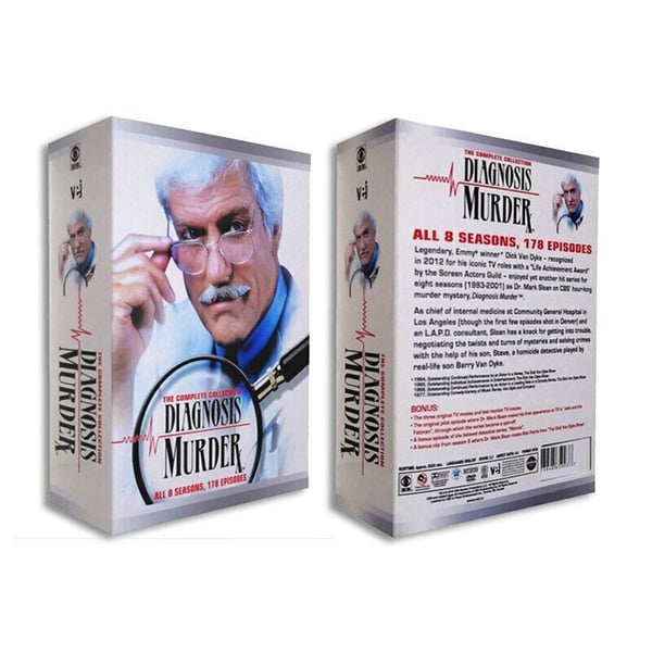 Diagnosis Murder: Komplet serie – 32-disc DVD boksæt