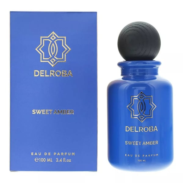 Delroba Sweet Amber For Men Eau de Parfum 100ml Spray For Him