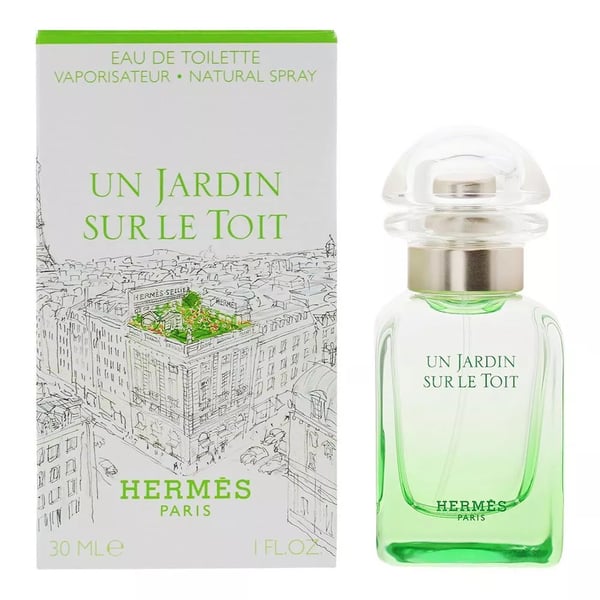 Hermes Un Jardin Sur Le Toit Eau de Toilette 30ml Spray Women's NEW. EDT For Her