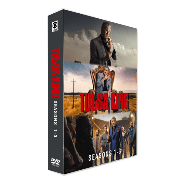 Tulsa King Sæson 1-3 – Komplet TV-serie DVD (9-Disc), Ny Boks Sæt