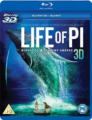 Life of Pi (2013) Irrfan Khan, Lee (DIR) cert tc Blu-Ray Pre-Owned