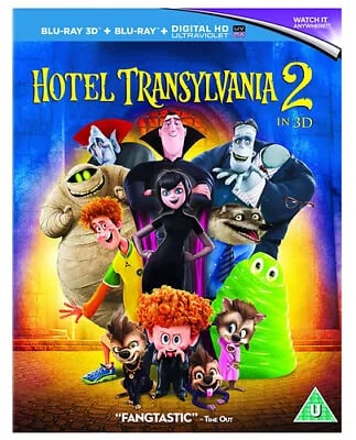 Hotel Transylvania 2 (2016) Genndy Tartakovsky cert U Blu-Ray Pre-Owned