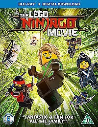The LEGO Ninjago Movie (2018) Charlie Bean cert U Blu-Ray Pre-Owned The LEGO Ninjago Movie (2018) Charlie Bean cert U Blu-Ray Pre-Owned