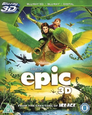Epic (2013) Chris Wedge cert U Blu-Ray Pre-Owned