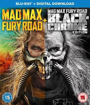 Mad Max: Fury Road/Mad Max: Fury Road - Black and Chrome Edition (2017) Blu-Ray Pre-Owned