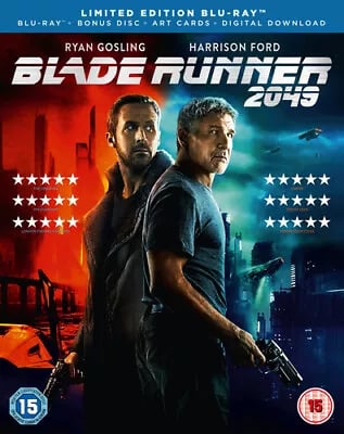 Blade Runner 2049 (2018) Harrison Ford, Villeneuve (DIR) cert 15 2 Blu-Ray Pre-Owned